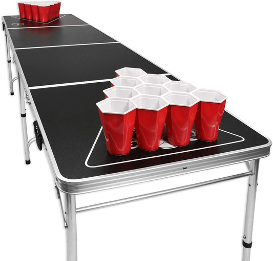 Black Beer Pong Table