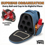 Whirl Pong™ Backpack – The Official Carry Case for Your Whirl Pong Set