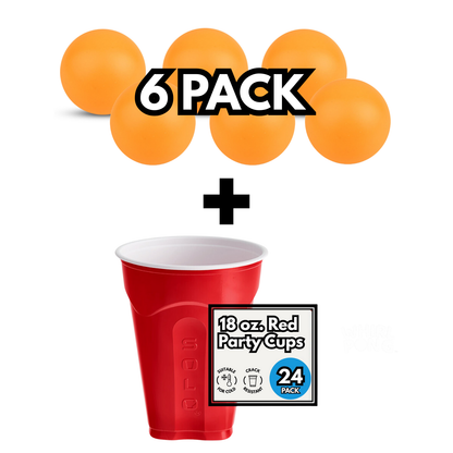 Ping Pong Balls & Cups