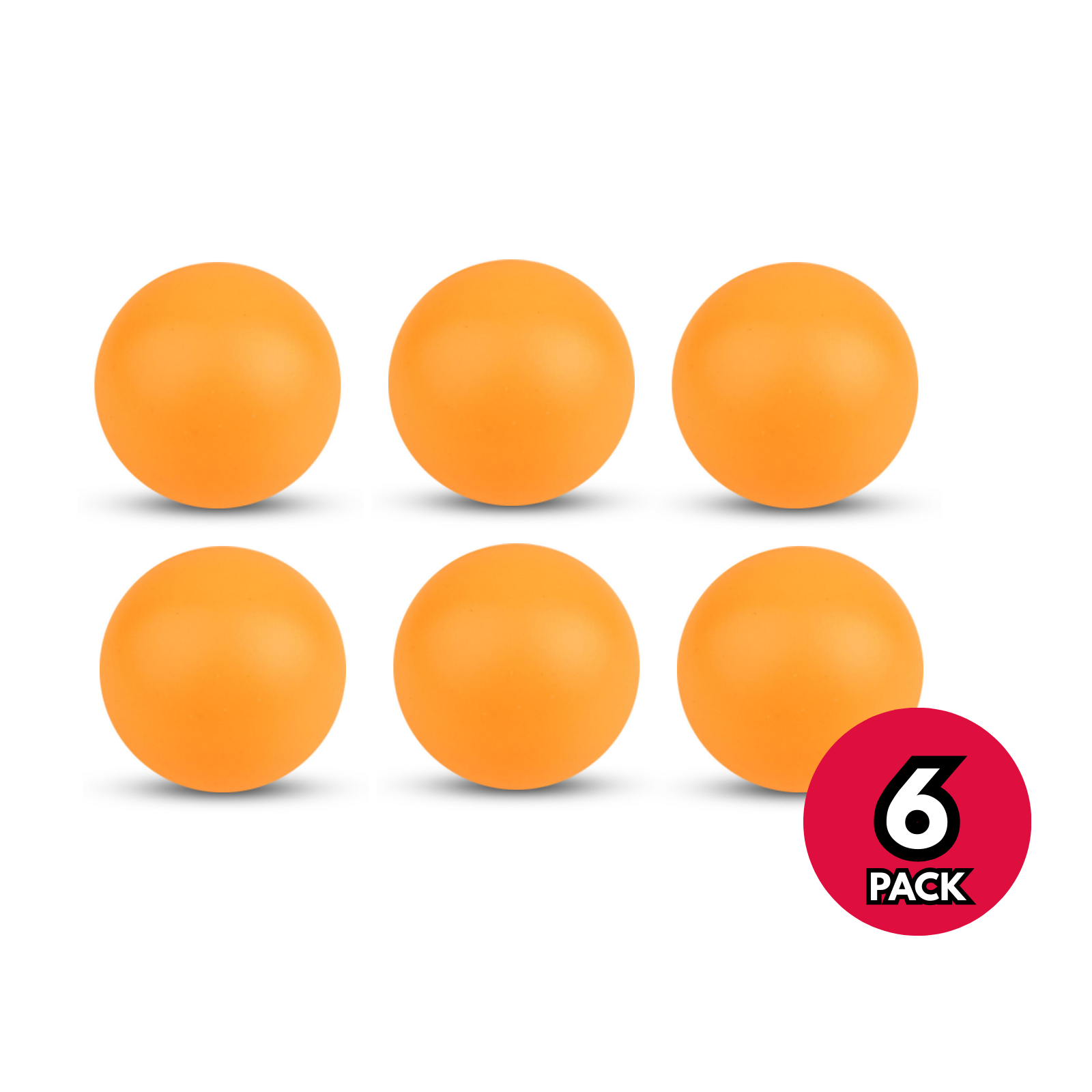 Whirl Pong Compatible 3 Star Orange Ping Pong Balls