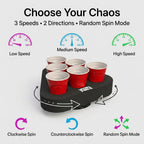 Whirl Pong - Spinning Cup Pong Game (Set of 2) | Pre-Order – Ships Late May