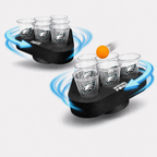 Whirl Pong™ Eagles Party Bundle (Set of 2) | Includes Eagles Solo Cups + Orange Ping Pong Balls