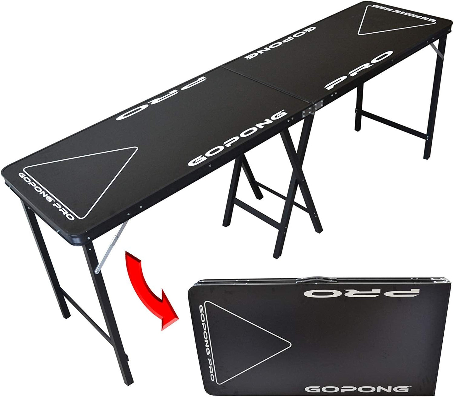 Black Pro Beer Pong Table