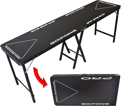 Black Pro Beer Pong Table