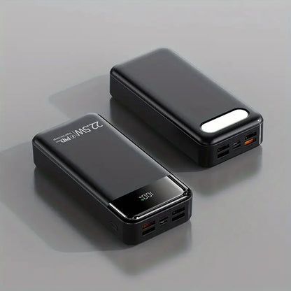 Whirl Pong Compatible Power Pack – 60,000 mAh Portable Power Bank | 22.5 W Fast Charging | 4 × USB + Type-C Ports | All-Day & All-Night Play Companion