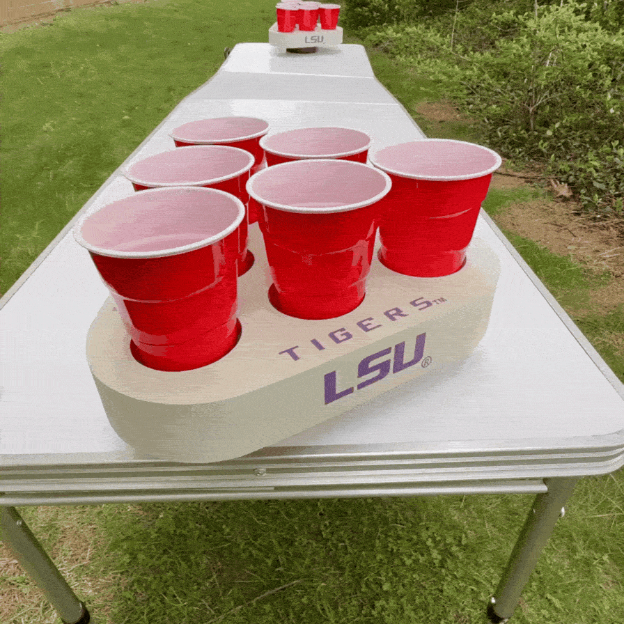 Whirl Pong | LSU Tigers (Set of 2) | Pre-Order – Ships Late May