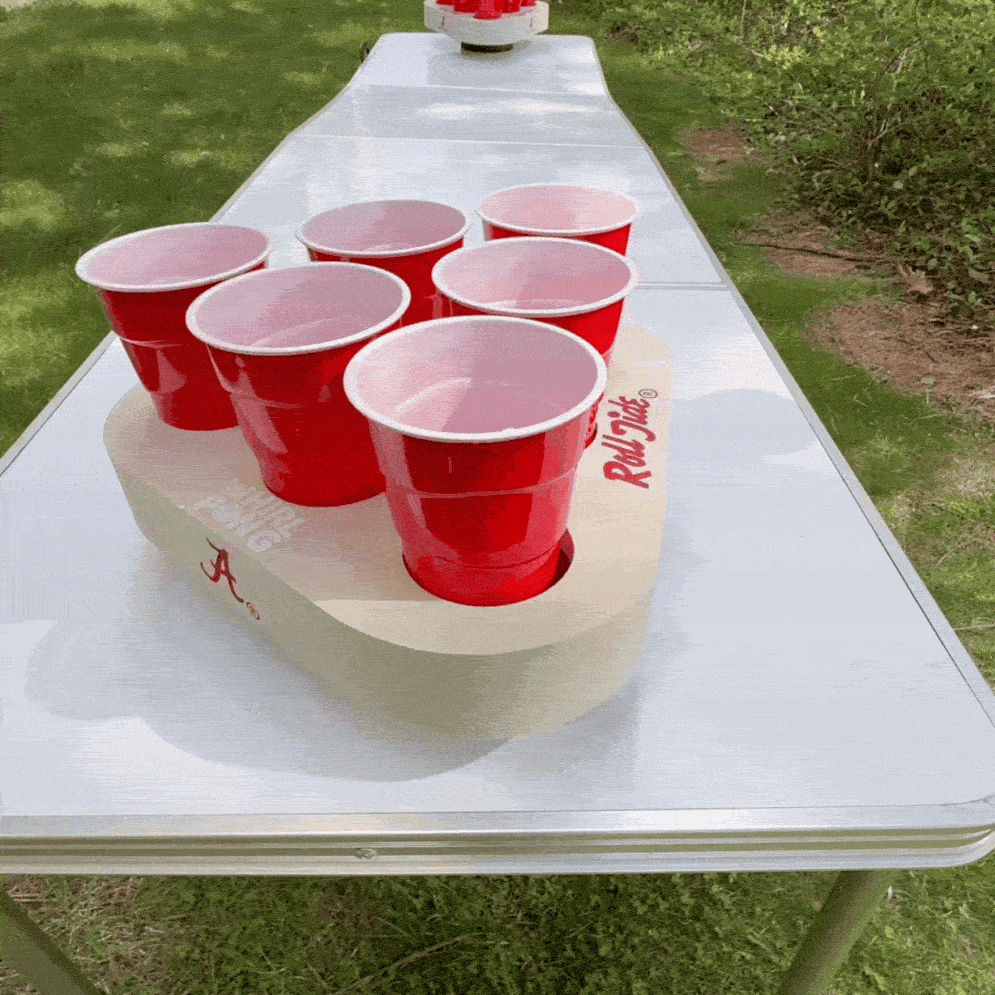 Whirl Pong | Alabama Crimson Tide (Set of 2) | Pre-Order – Ships Late May