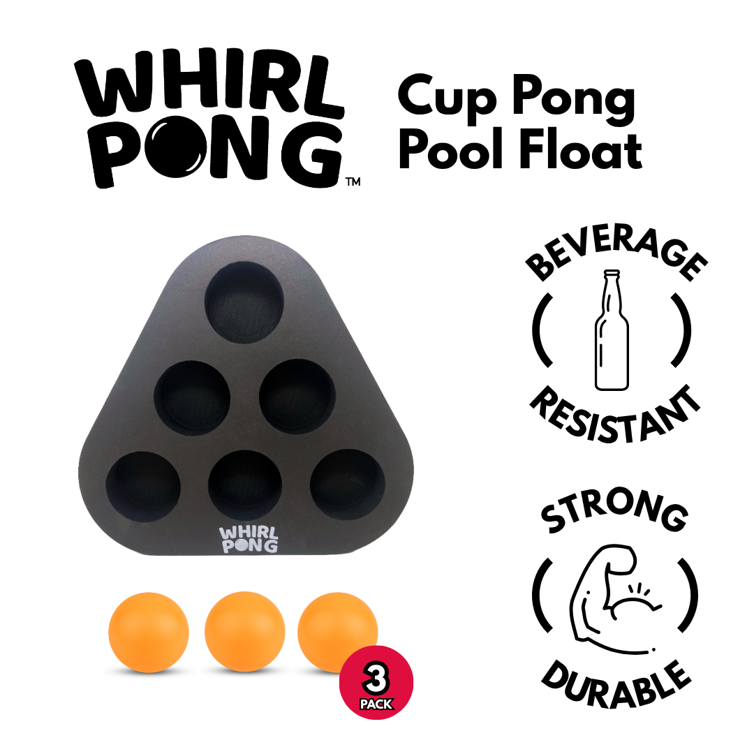 Whirl Pong Cup Pong Pool Float (Set of 2)