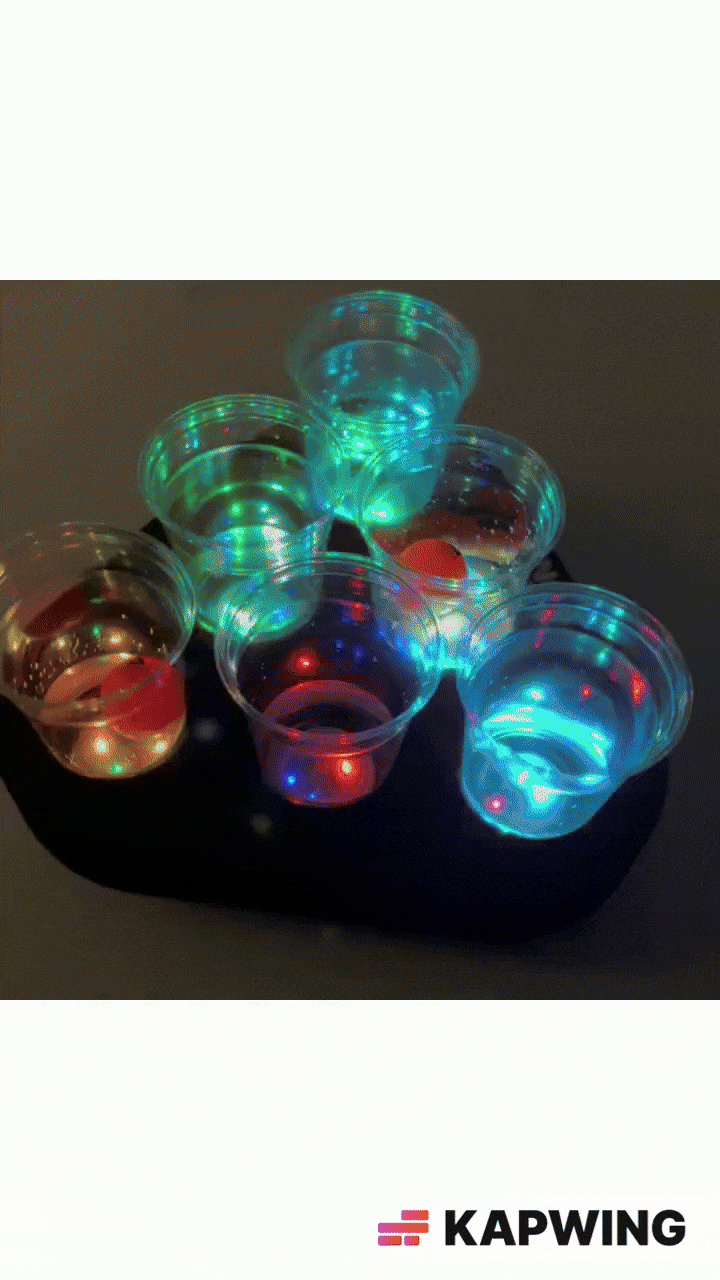 Light-Up Kit | Plastic Cups + Light Up Discs