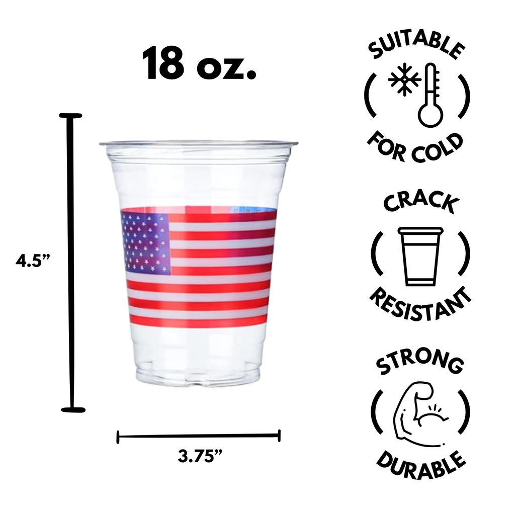 USA Cups & Baseball Ping Pong Balls