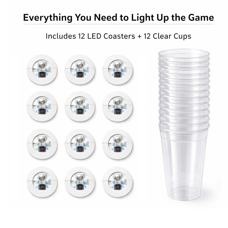 Light-Up Kit | Plastic Cups + Light Up Discs