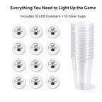 Light-Up Kit | Plastic Cups + Light Up Discs
