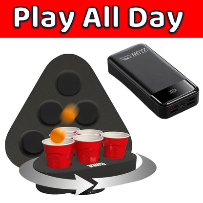 Whirl Pong - Spinning Cup Pong Game (Set of 2)