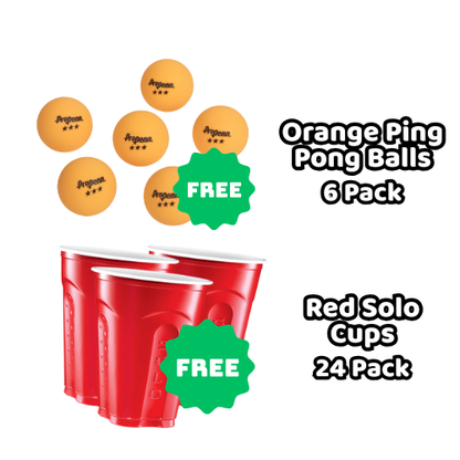 BLACK FRIDAY SALE: Whirl Pong (Set of 2) + FREE 24 Cups & FREE 6 Ping Pong Balls