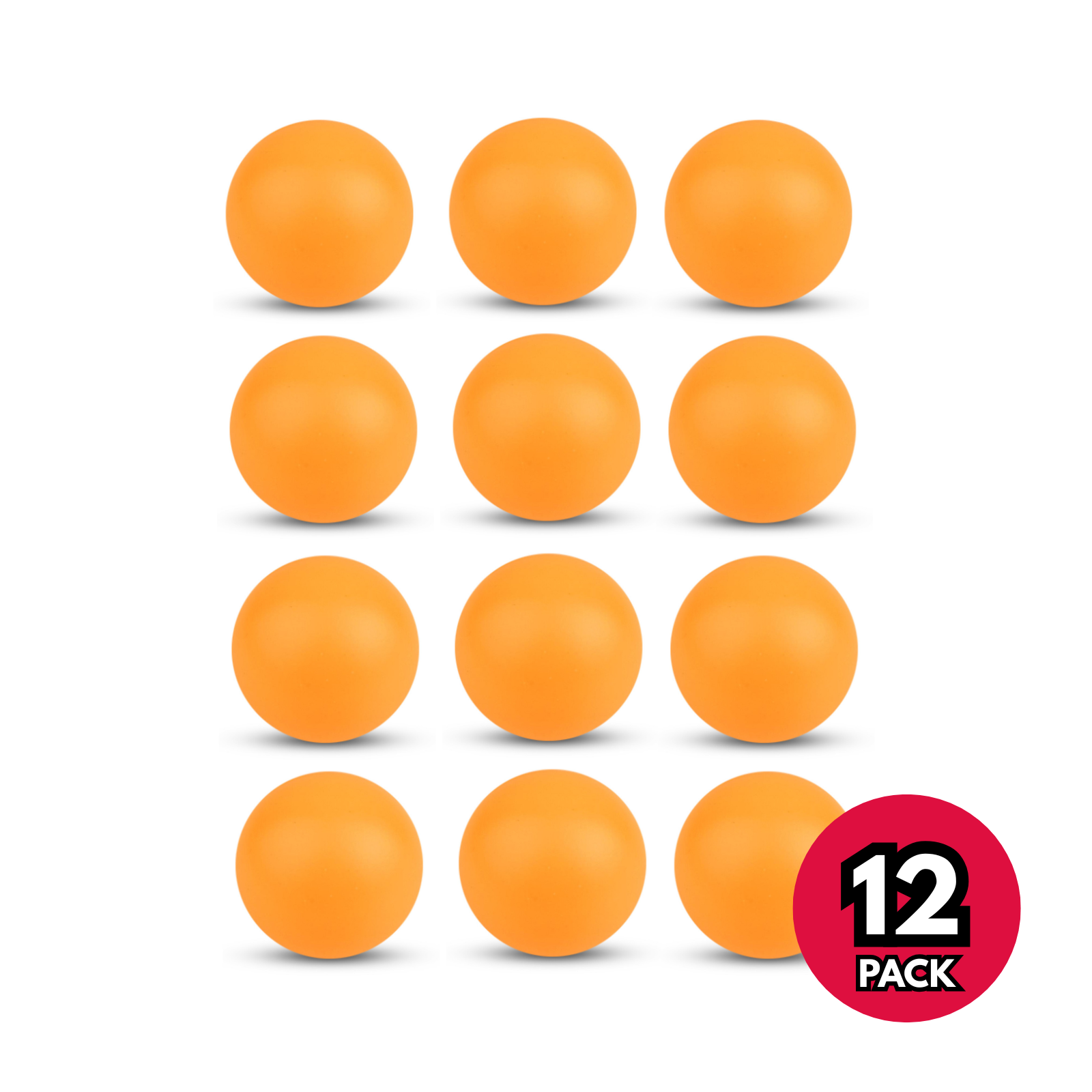 Whirl Pong Compatible 3 Star Orange Ping Pong Balls