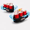 Whirl Pong™ - Spinning Cup Pong Game | James Madison (Set of 2)