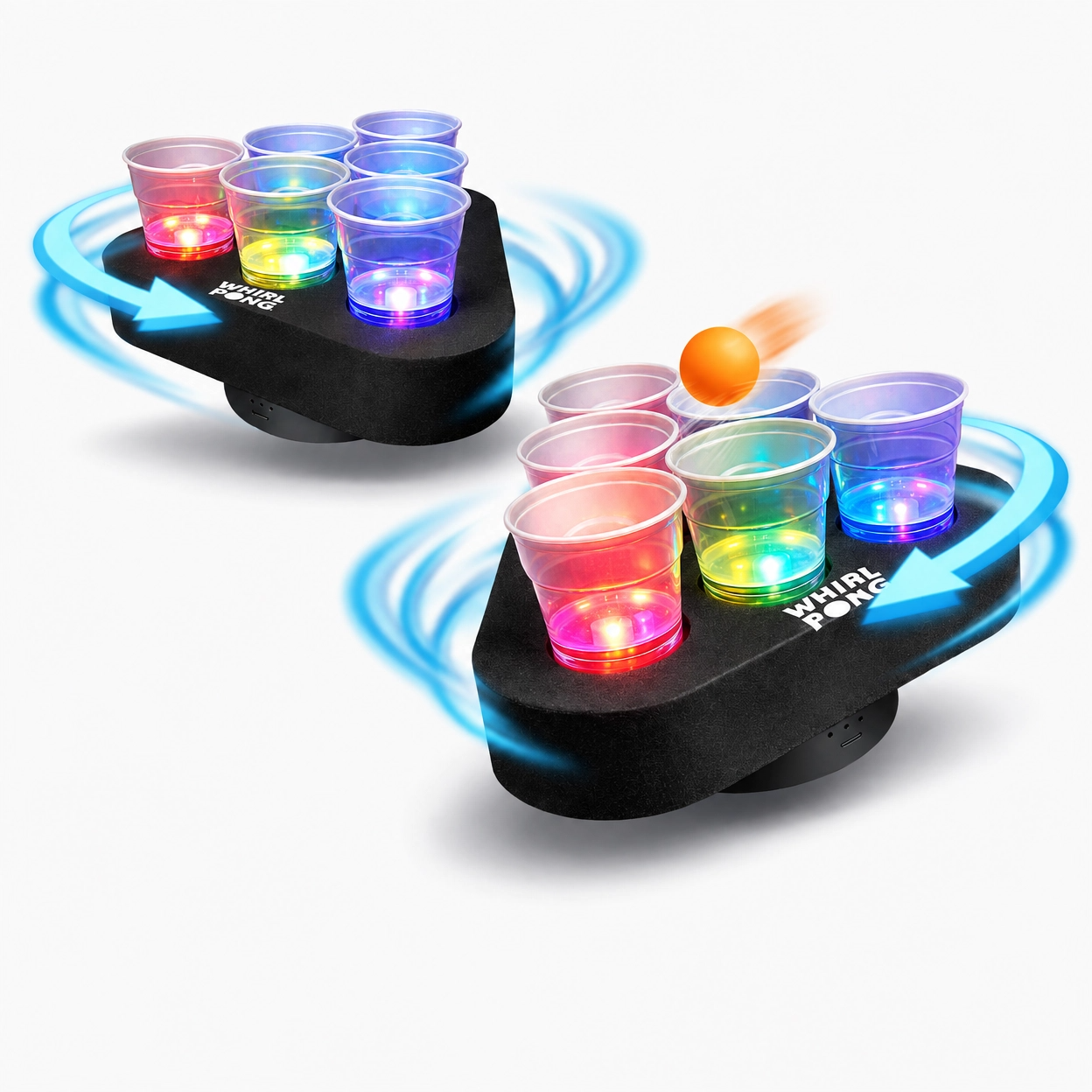 Whirl Pong™ Night Moves Light-Up Kit Bundle (Set of 2)