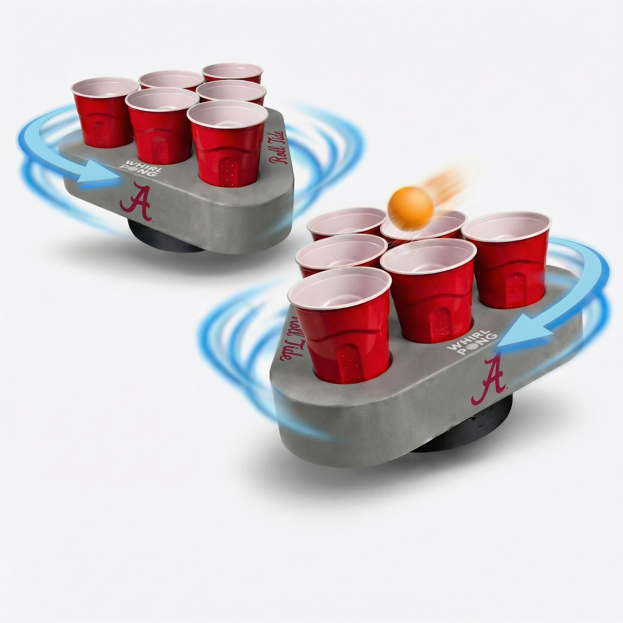 Whirl Pong | Alabama Crimson Tide (Set of 2)